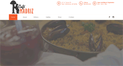Desktop Screenshot of cafemadriz.com